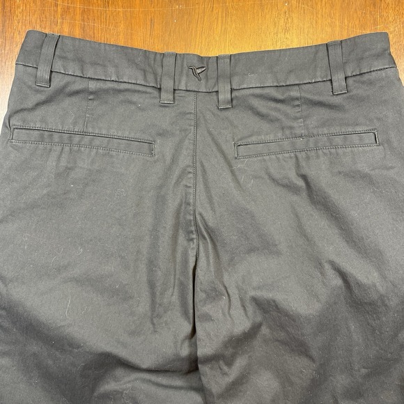 Birddogs Men's Size 32x30 Black Cotton Blend Slim Flit Stretch Khaki Pants - Picture 6 of 8
